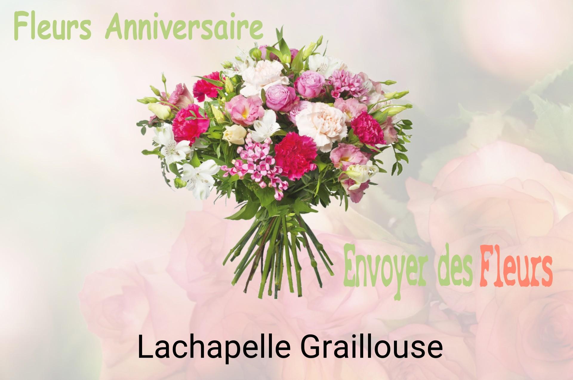 Bouquet de fleurs d’anniversaire livré à Lachapelle-Graillouse